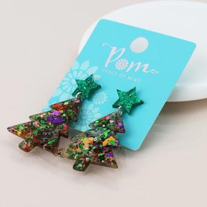 Peace of Mind Jewellery Christmas Tree Earrings